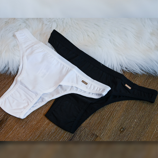Women's Underwear - Loba Thong Panties - Lupo 40354-001
